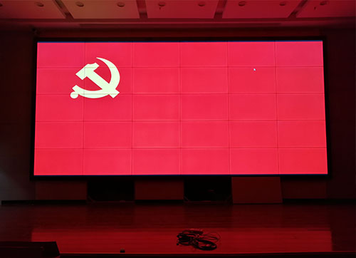 河南拼接屏用于農業職業學院