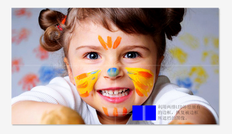 電子無縫拼接屏