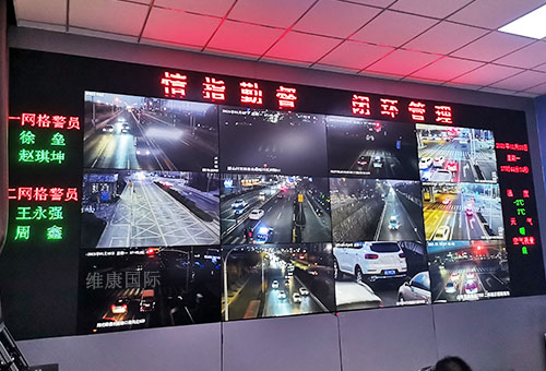 交通指揮中心拼接屏顯示方案